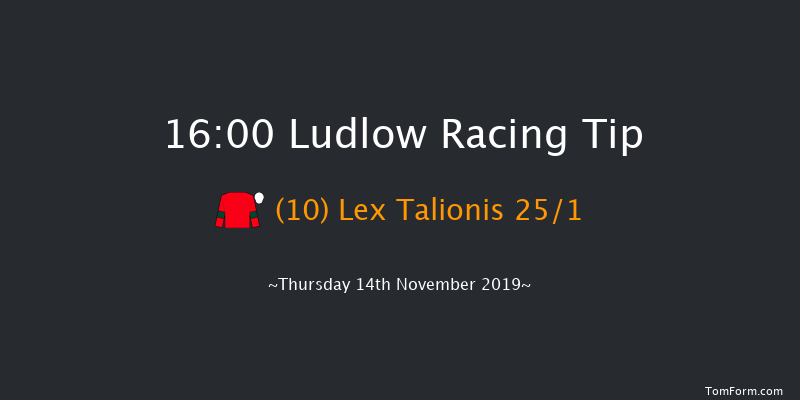 Ludlow 16:00 Handicap Hurdle (Class 4) 21f Thu 24th Oct 2019