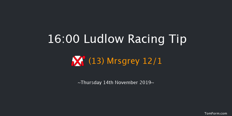 Ludlow 16:00 Handicap Hurdle (Class 4) 21f Thu 24th Oct 2019