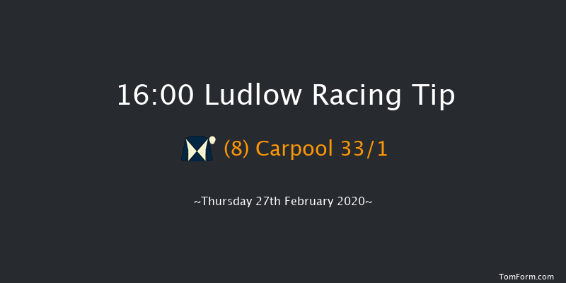 South Shropshire Roofing Mares' Handicap Hurdle Ludlow 16:00 Handicap Hurdle (Class 3) 24f Wed 19th Feb 2020
