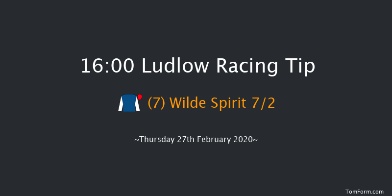 South Shropshire Roofing Mares' Handicap Hurdle Ludlow 16:00 Handicap Hurdle (Class 3) 24f Wed 19th Feb 2020