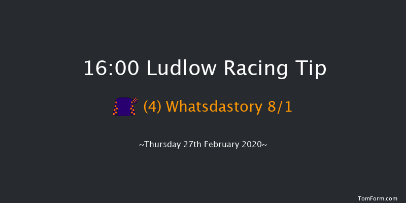 South Shropshire Roofing Mares' Handicap Hurdle Ludlow 16:00 Handicap Hurdle (Class 3) 24f Wed 19th Feb 2020