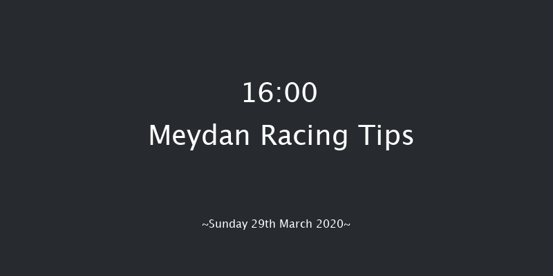 Meydan 16:00 1m 4f Abandoned Dubai Sheema Classic (Group 1) - Turf Sat 28th Mar 2020