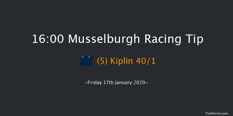 Musselburgh 16:00 NH Flat Race (Class 4) 16f Fri 3rd Jan 2020