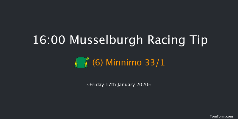 Musselburgh 16:00 NH Flat Race (Class 4) 16f Fri 3rd Jan 2020