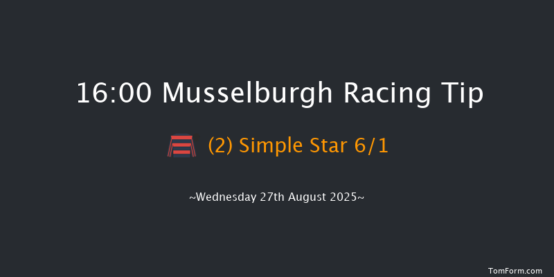 Musselburgh 16-00 (Class 4) 18f Tue 26th Aug 2025