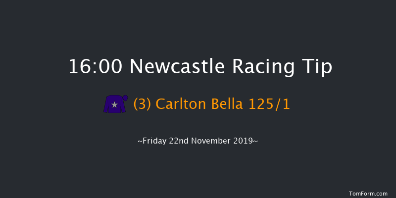 Newcastle 16:00 Stakes (Class 5) 6f Thu 21st Nov 2019