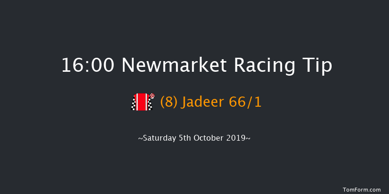 Newmarket 16:00 Stakes (Class 4) 7f Sat 28th Sep 2019