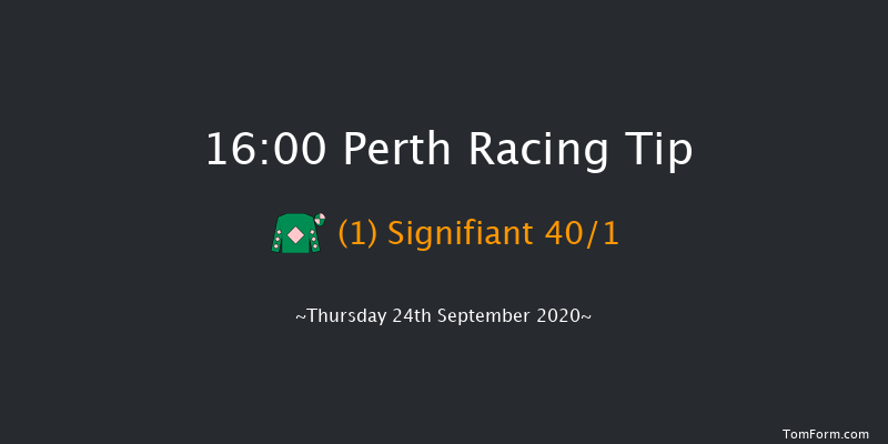 Lord Mansfield Memorial Handicap Chase Perth 16:00 Handicap Chase (Class 4) 20f Wed 23rd Sep 2020