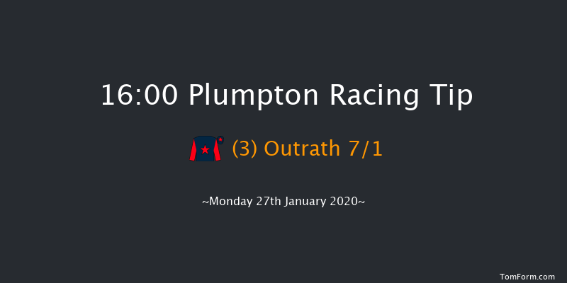 Plumpton 16:00 Handicap Hurdle (Class 5) 16f Mon 20th Jan 2020