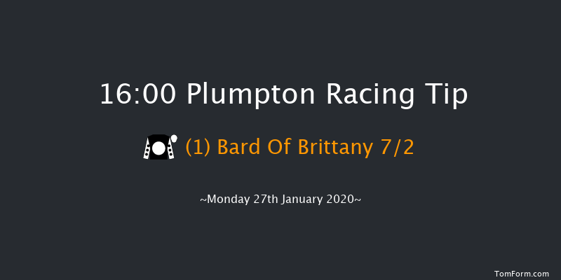 Plumpton 16:00 Handicap Hurdle (Class 5) 16f Mon 20th Jan 2020