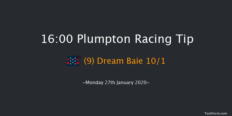 Plumpton 16:00 Handicap Hurdle (Class 5) 16f Mon 20th Jan 2020