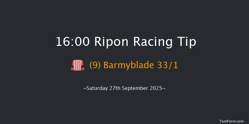 Ripon 16-00 (Class 6) 6f Tue 26th Aug 2025