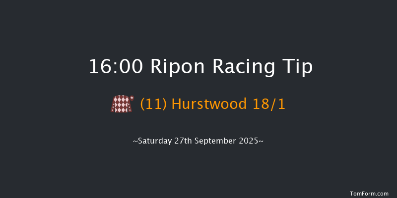 Ripon 16-00 (Class 6) 6f Tue 26th Aug 2025