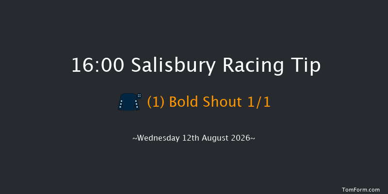 Salisbury 16-00 (Class 4) 6f Sun 26th Jul 2026