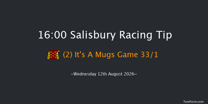 Salisbury 16-00 (Class 4) 6f Sun 26th Jul 2026