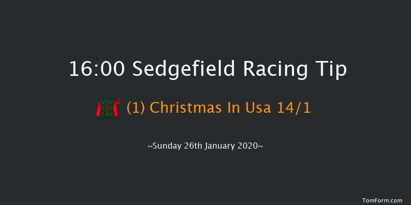 Sedgefield 16:00 Handicap Hurdle (Class 5) 17f Fri 10th Jan 2020