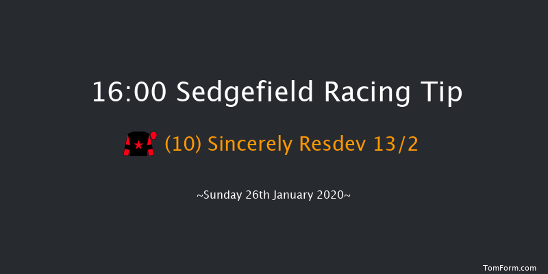 Sedgefield 16:00 Handicap Hurdle (Class 5) 17f Fri 10th Jan 2020