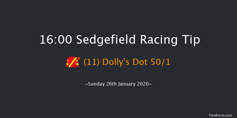 Sedgefield 16:00 Handicap Hurdle (Class 5) 17f Fri 10th Jan 2020