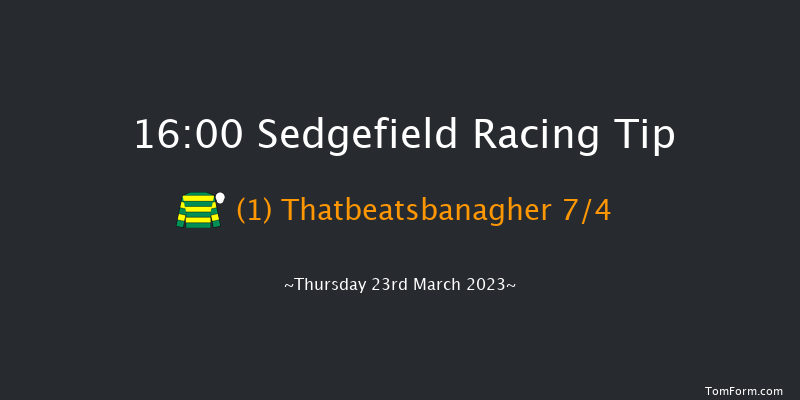 Sedgefield 16:00 Handicap Hurdle (Class 5) 27f Thu 23rd Feb 2023