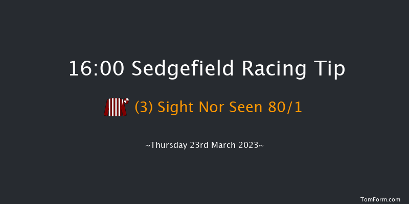 Sedgefield 16:00 Handicap Hurdle (Class 5) 27f Thu 23rd Feb 2023