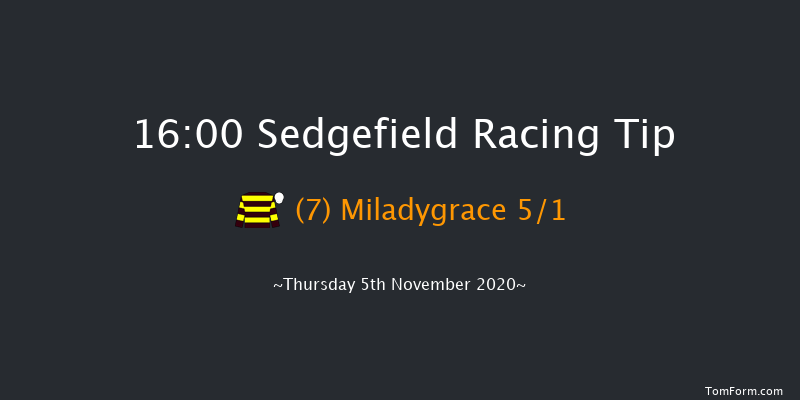 Alrose Productions Shell Scheme Provider Mares' Handicap Hurdle (Div 2) Sedgefield 16:00 Handicap Hurdle (Class 5) 21f Sun 18th Oct 2020