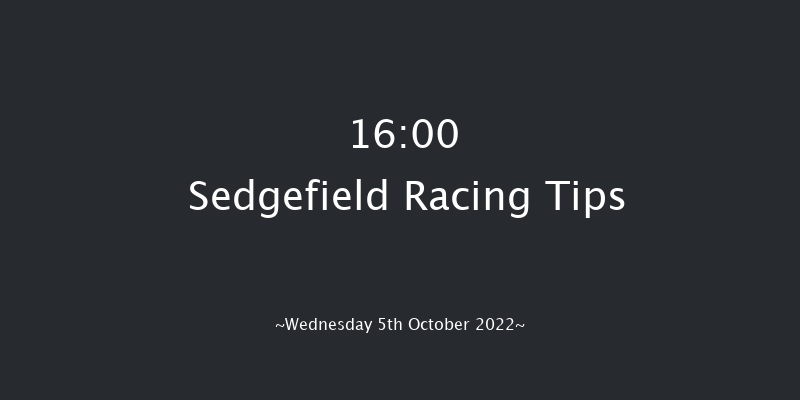 Sedgefield 16:00 Maiden Hurdle (Class 4) 20f Tue 27th Sep 2022