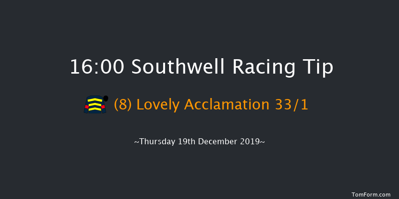 Southwell 16:00 Stakes (Class 6) 8f Sun 15th Dec 2019