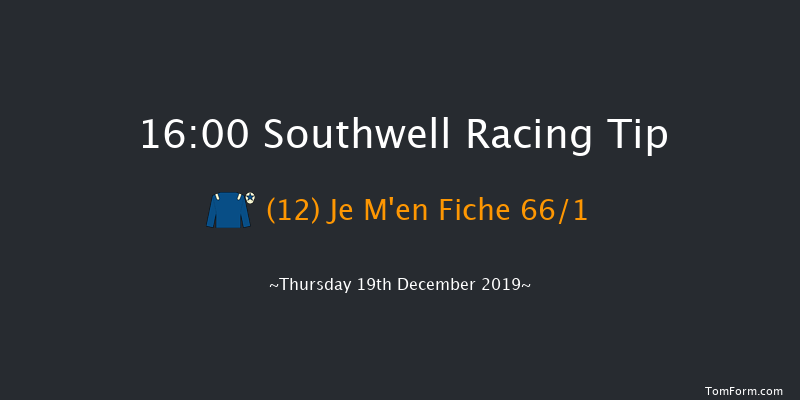 Southwell 16:00 Stakes (Class 6) 8f Sun 15th Dec 2019