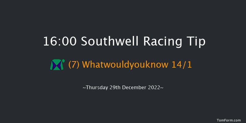 Southwell 16:00 Handicap (Class 6) 8f Thu 22nd Dec 2022