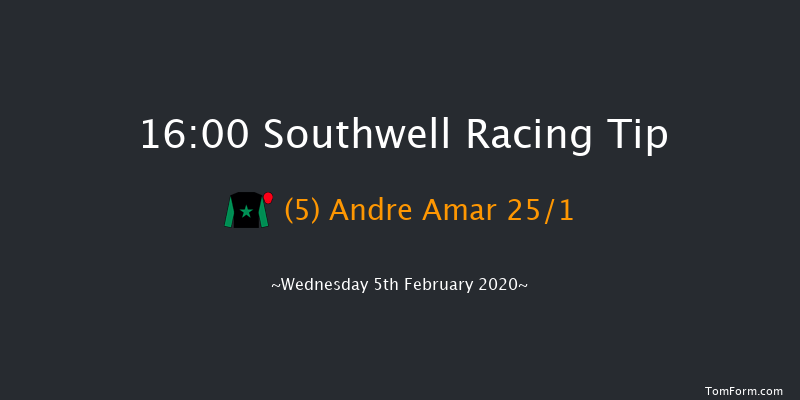 Southwell 16:00 Handicap (Class 6) 6f Thu 30th Jan 2020