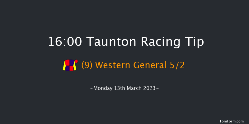 Taunton 16:00 Handicap Hurdle (Class 4) 16f Thu 2nd Mar 2023