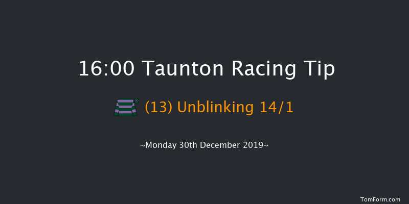 Taunton 16:00 Handicap Hurdle (Class 4) 19f Thu 12th Dec 2019