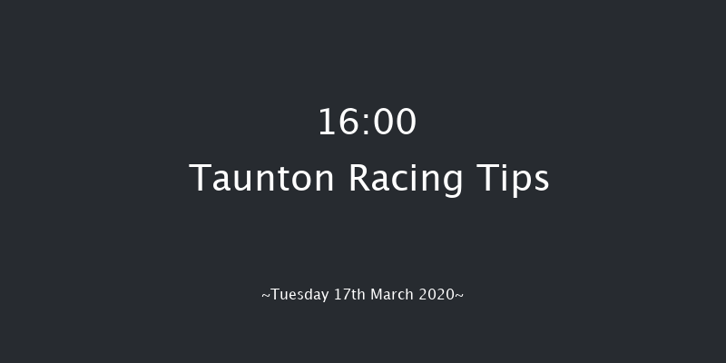 Visit racingtv.com Handicap Hurdle Taunton 16:00 Handicap Hurdle (Class 4) 19f Mon 9th Mar 2020