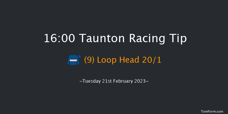 Taunton 16:00 Maiden Hurdle (Class 4) 16f Tue 7th Feb 2023