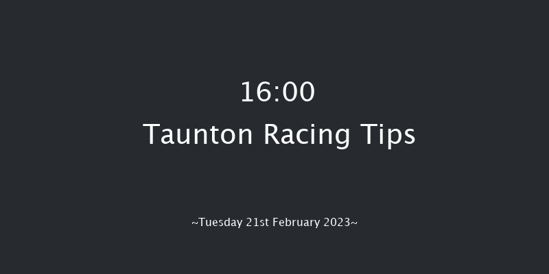 Taunton 16:00 Maiden Hurdle (Class 4) 16f Tue 7th Feb 2023