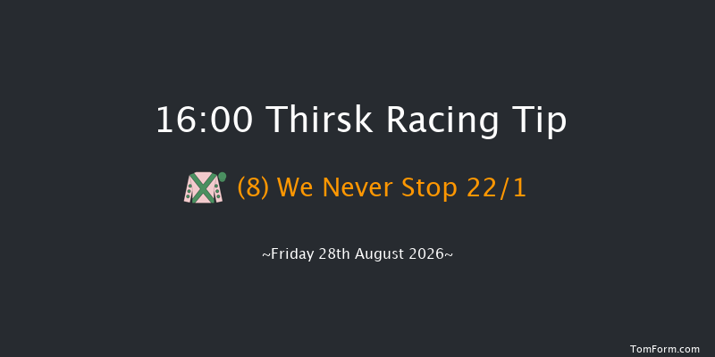 Thirsk 16-00 (Class 3) 6f Fri 14th Aug 2026
