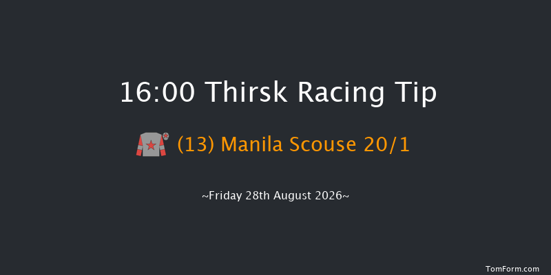 Thirsk 16-00 (Class 3) 6f Fri 14th Aug 2026