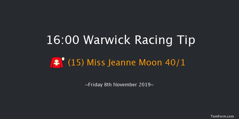 Warwick 16:00 NH Flat Race (Class 5) 16f Thu 3rd Oct 2019