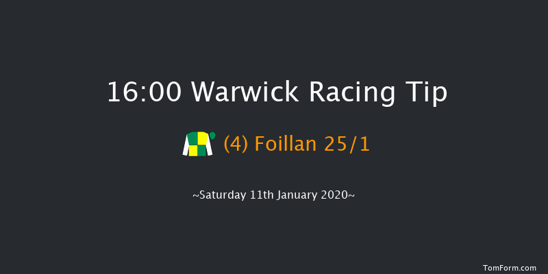 Warwick 16:00 NH Flat Race (Class 5) 16f Tue 31st Dec 2019