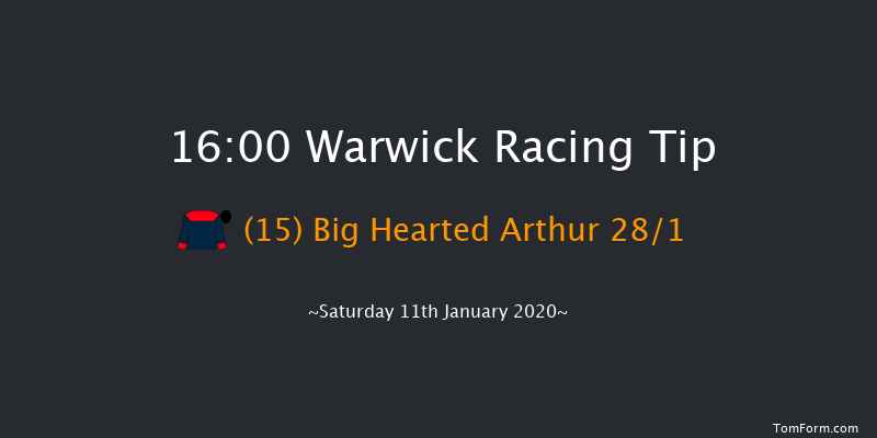Warwick 16:00 NH Flat Race (Class 5) 16f Tue 31st Dec 2019