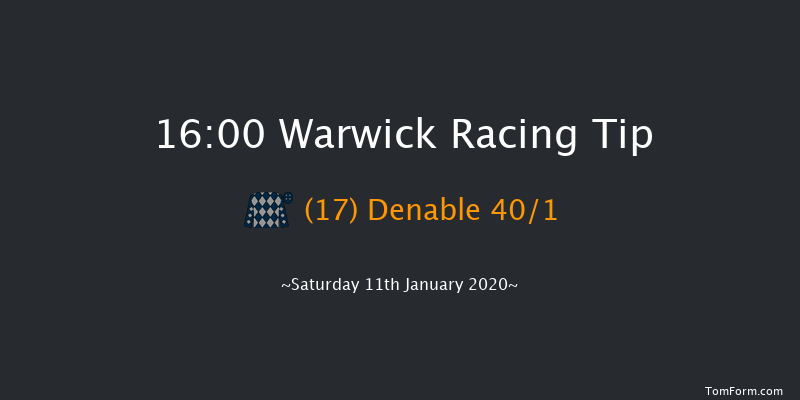 Warwick 16:00 NH Flat Race (Class 5) 16f Tue 31st Dec 2019