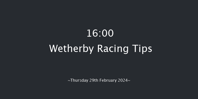 Wetherby  16:00 Handicap Chase (Class 3)
19f Sat 3rd Feb 2024