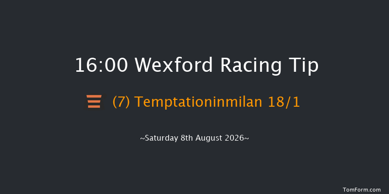 Wexford 16-00 19f Fri 7th Aug 2026