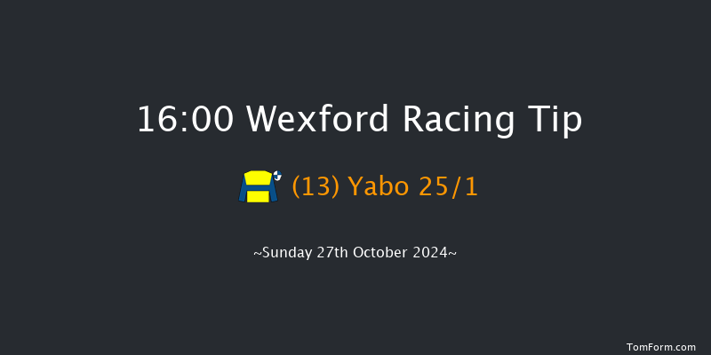 Wexford  16:00 Handicap Hurdle 20f Fri 30th Aug 2024