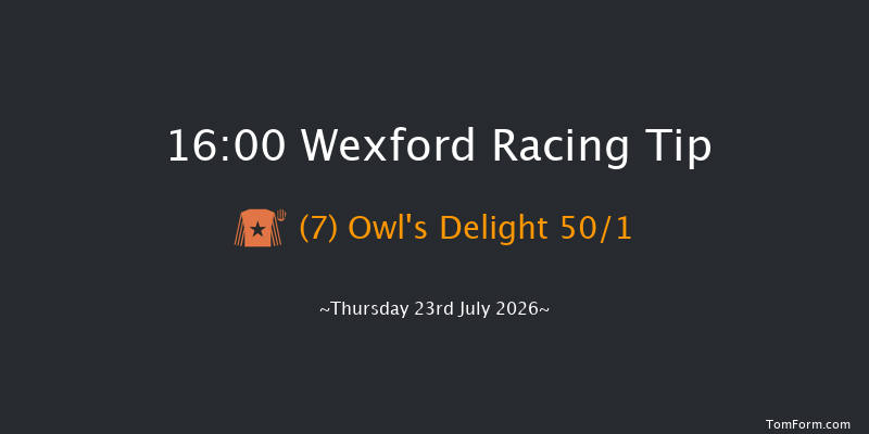 Wexford 16-00 16f Wed 22nd Jul 2026