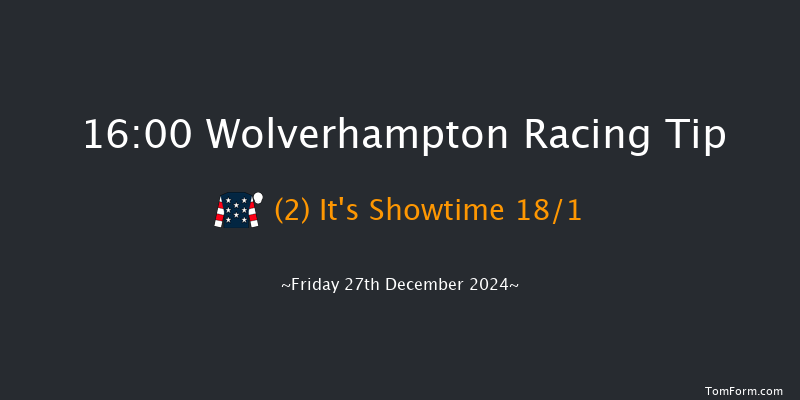 Wolverhampton  16:00 Handicap (Class 6) 6f Thu 26th Dec 2024