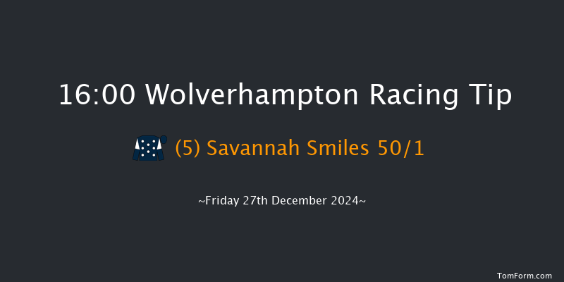 Wolverhampton  16:00 Handicap (Class 6) 6f Thu 26th Dec 2024