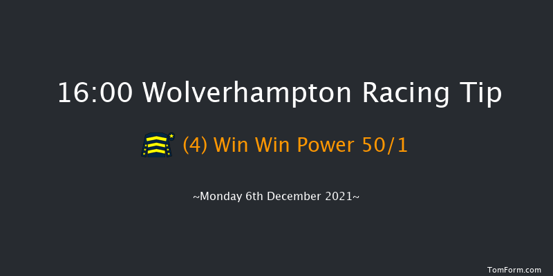 Wolverhampton 16:00 Handicap (Class 5) 10f Sat 4th Dec 2021