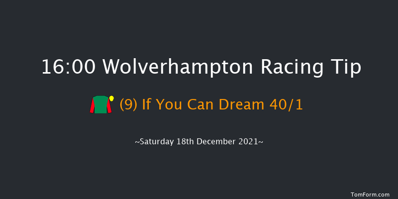 Wolverhampton 16:00 Handicap (Class 5) 7f Mon 13th Dec 2021