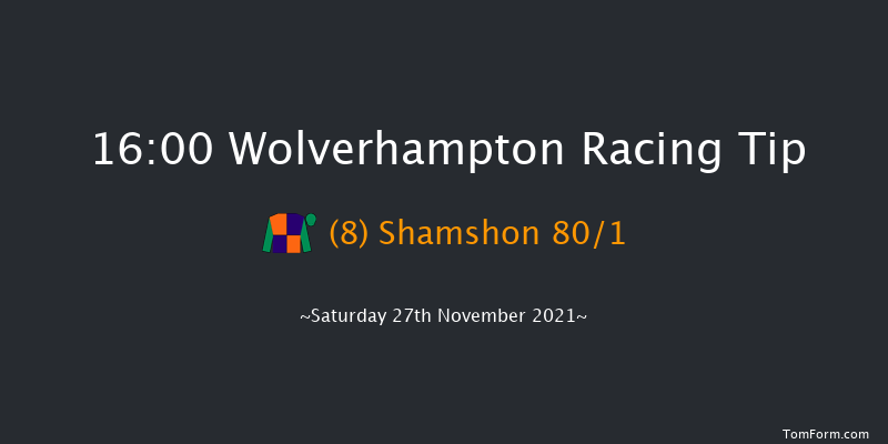 Wolverhampton 16:00 Handicap (Class 5) 5f Thu 25th Nov 2021